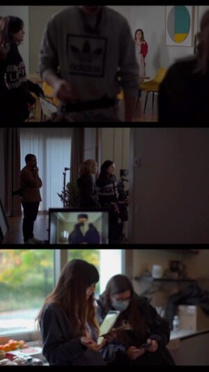 Sara Sálamo Instagram - Making of “Yaya”.
Ganas de compartiros un poco más de nuestra historia más oscura.