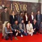 Sara Sálamo Instagram - Ayer presentamos ante la prensa “El favor” y estoy ansiosa porque sea vuestra. El viernes nos vemos en las salas 🥹🫶🏼