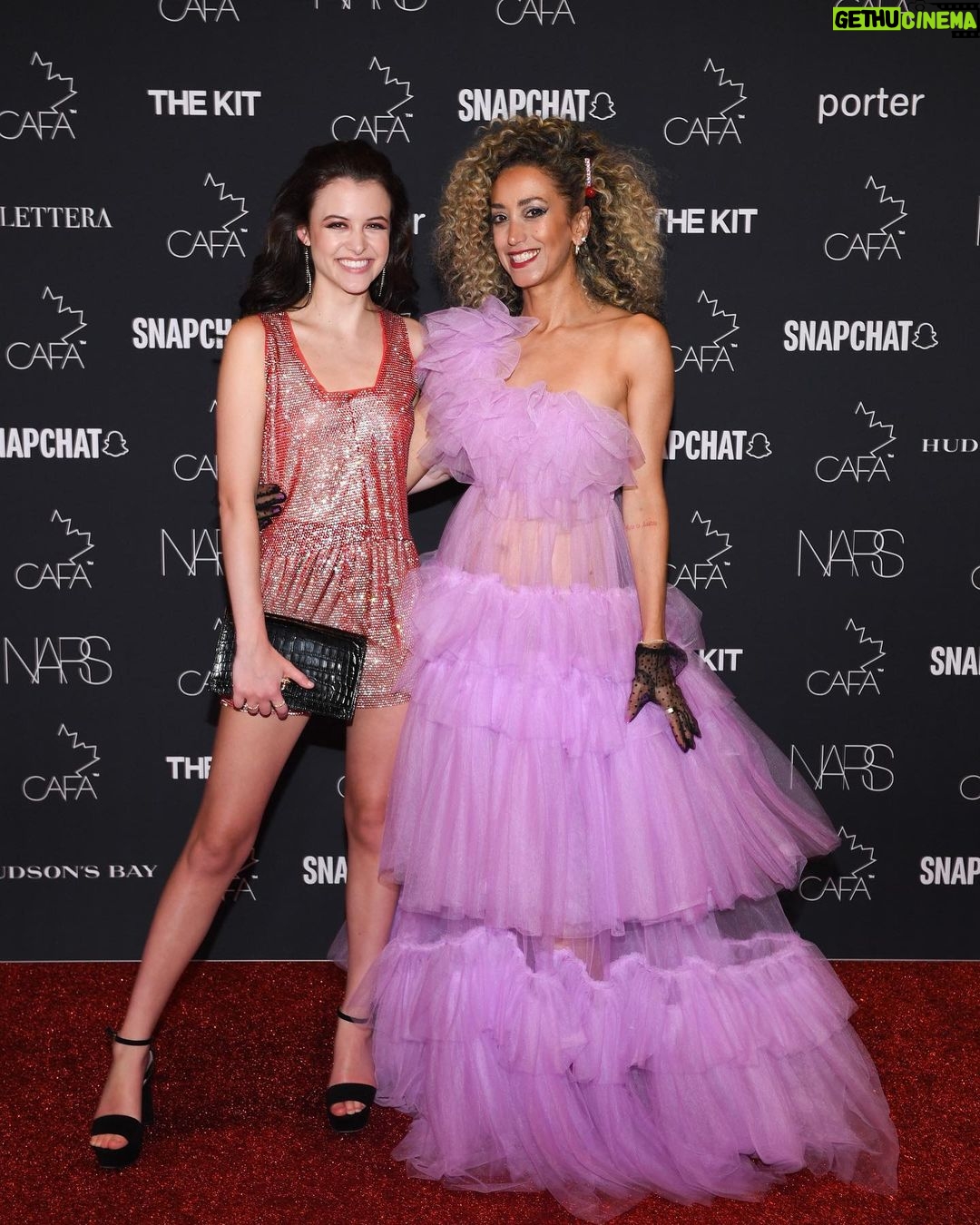 Sara Waisglass Instagram - happy tenth anniversary to the Canadian Arts and Fashion Awards✨ very grateful to have been part of such a beautiful night!! photographed by @georgepimentel1 hair by @hair.priestess makeup by @ashleyvieiramakeup styled by @stylebykimxo with pieces from @narcesofficial @mejuri @mineandyours2.0 thank you thank you thank you!!!