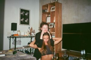 Sara Waisglass Instagram - non-disposable buddies on disposable film🥹