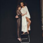 Sara Waisglass Instagram - just met this girl don’t know her well but she seems nice enough! Photographer: @richardbernardinphoto Styling: @zeinaesmail Styling asst: @lordlaughton Dresses: @tfethefashionedit Swimsuit: @navyray Makeup: @julieharrismakeup Hair: @janetjacksonhairstylist Hair asst: @nikitaylored Studio: @eidoloncs