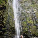 Sara Waisglass Instagram - anyone know a good song about a waterfall? Maui Hawaii