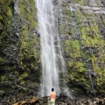 Sara Waisglass Instagram - anyone know a good song about a waterfall? Maui Hawaii