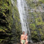 Sara Waisglass Instagram - anyone know a good song about a waterfall? Maui Hawaii