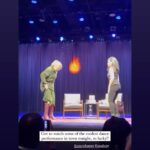 Sarah Cooper Instagram – I AM FULL OF GRATITUDE! Huge thank you to everyone who came out to celebrate Foolish last week ❤️ See u Saturday Chicago!!

1: 📸 @elderordonez1 
2: Symphony Space
3: with @tasteofadrian 
4: @politicsprose with @dopequeenpheebs 
5: Politics & Prose
6: Twerk off (Amy won)
7: @freelibrary with @chanelali 
8: Reading from FOOLISH: The Only Teacher Who Ever Hated Me
9: with @polly_claire and @alikriegs 
10: with playwright and cast of The Wanderers @roundaboutnyc – @ziegler1414 @jedres @lucyfreyer @rachelzee @dklasko