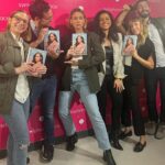 Sarah Cooper Instagram – I AM FULL OF GRATITUDE! Huge thank you to everyone who came out to celebrate Foolish last week ❤️ See u Saturday Chicago!!

1: 📸 @elderordonez1 
2: Symphony Space
3: with @tasteofadrian 
4: @politicsprose with @dopequeenpheebs 
5: Politics & Prose
6: Twerk off (Amy won)
7: @freelibrary with @chanelali 
8: Reading from FOOLISH: The Only Teacher Who Ever Hated Me
9: with @polly_claire and @alikriegs 
10: with playwright and cast of The Wanderers @roundaboutnyc – @ziegler1414 @jedres @lucyfreyer @rachelzee @dklasko