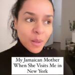 Sarah Cooper Instagram - My Jamaican Mother When She Visits Me in New York (@lau_ramoso my inspo)