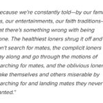 Sarah Cooper Instagram – Which type of loner are you?