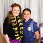 Sarah Ferguson Instagram – Honoured to attend the launch of Women of Waste in Samoa and learning that plastic pollution is not just an environmental crisis; it is a threat to life itself. Pacific Islands, like Samoa, with their unique strengths and vulnerabilities can be the torchbearers of collaborative action towards a planet free of plastic waste. What an inspirational morning with these incredible women and youth leaders @taumeasinaislandresortsamoa.

–
Photo: @msmedia.samoa