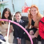 Sarah Ferguson Instagram - @Maidenfactor and her all-female crew completed her last round the world race on Tuesday 16th, completing 28,674 nautical miles and 154 days at sea in the Ocean Globe Race. Today, we were able to celebrate together with HRH Princess Haya at an event organized by MDL Marinas and the South Coast & Green Tech Boat Show to honour Maiden and her crew’s incredible achievements and unyielding dedication, which helps support The Maiden Factor Foundation for girls’ educational charities globally. It has been a privilege and an honour to have been ‘Godmother’ to Maiden since the Whitbread Round the World Race in 89/90 and to watch her continue to shine over the years. Congratulations to the amazing Captain & crew! You are a remarkable show of strength and determination.
