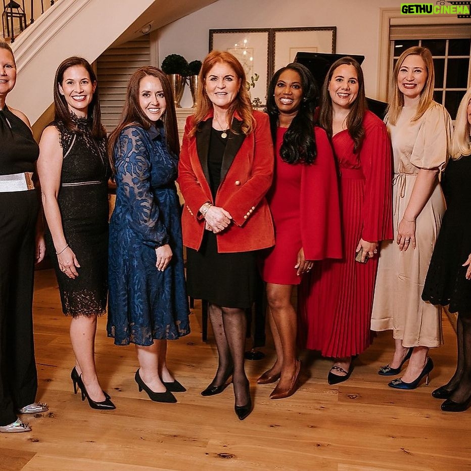 Sarah Ferguson Instagram - Thank you to Junior League of The Woodlands for hosting a magical dinner benefiting my charitable foundation @sarahs_trust_ and the women and children of Montgomery County creating unity in the community. Education, education, education and kindness is the key to life and we are proud to have the opportunity to inspire and encourage educators in north Houston with Junior League of The Woodlands at their annual IMPACT event. #IMPACT2024 #JuniorLeague #JLTW #JLTheWoodlands @jlthewoodlands