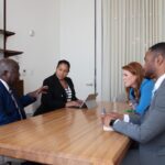 Sarah Ferguson Instagram - It was an honour to meet their excellencies, the Honourable Philip Davis Prime Minister of the Bahamas and the Honourable Gaston Browne Prime Minister of Antigua and Barbuda to discuss the plastic pollution crisis and how small island nations, with their unique strengths and vulnerabilities, can lead in sustainable initiatives towards a cleaner and plastic-free future. I look forward to seeing our projects and ideas come to fruition! @bravedavis