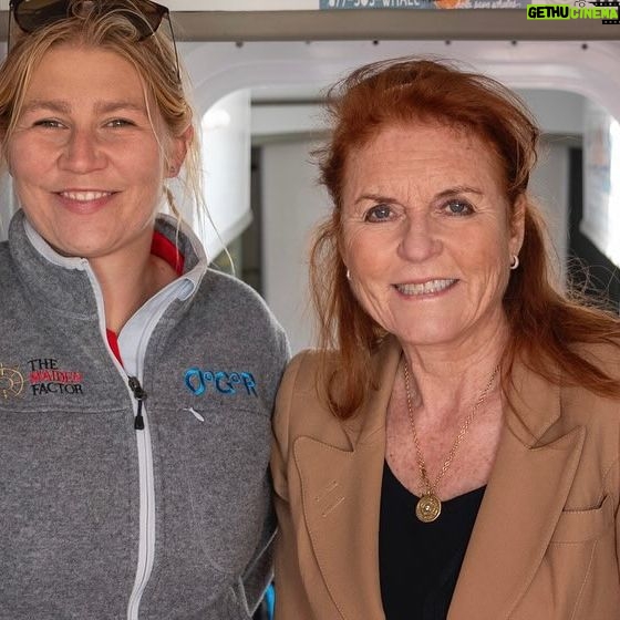 Sarah Ferguson Instagram - @Maidenfactor and her all-female crew completed her last round the world race on Tuesday 16th, completing 28,674 nautical miles and 154 days at sea in the Ocean Globe Race. Today, we were able to celebrate together with HRH Princess Haya at an event organized by MDL Marinas and the South Coast & Green Tech Boat Show to honour Maiden and her crew’s incredible achievements and unyielding dedication, which helps support The Maiden Factor Foundation for girls’ educational charities globally. It has been a privilege and an honour to have been ‘Godmother’ to Maiden since the Whitbread Round the World Race in 89/90 and to watch her continue to shine over the years. Congratulations to the amazing Captain & crew! You are a remarkable show of strength and determination.