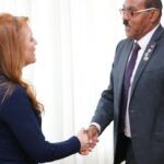 Sarah Ferguson Instagram - It was an honour to meet their excellencies, the Honourable Philip Davis Prime Minister of the Bahamas and the Honourable Gaston Browne Prime Minister of Antigua and Barbuda to discuss the plastic pollution crisis and how small island nations, with their unique strengths and vulnerabilities, can lead in sustainable initiatives towards a cleaner and plastic-free future. I look forward to seeing our projects and ideas come to fruition! @bravedavis