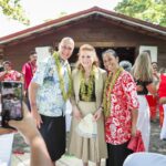 Sarah Ferguson Instagram - Beautiful Samoa, thank you for having me! I am very appreciative of the Poutasi Women’s Committee who welcomed me with open arms into their village and their church. Being able to experience a beautiful FiaFia @sinaleireefresort and getting to know some of the local customs and traditions was an honour. And thank you to @taumeasinaislandresortsamoa for your commitment to coral regeneration. Faafatai Samoa and see you again soon 🌸 - Photo: @msmedia.samoa