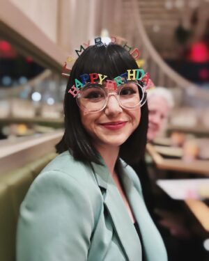 Sarah Gilman Instagram - it was a very happy birthday. thank you all for your kind messages 💙