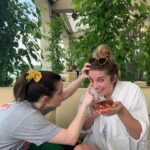 Sarah Levy Instagram - Friends helping friends get bugs out of eyes