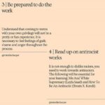 Sarah Levy Instagram - I found this extremely helpful. There is so much information out there on how to help and it can be difficult to figure out a plan of attack. Be supportive, stay loud, donate if and when you can. Demand change. I am here to fight the fight.