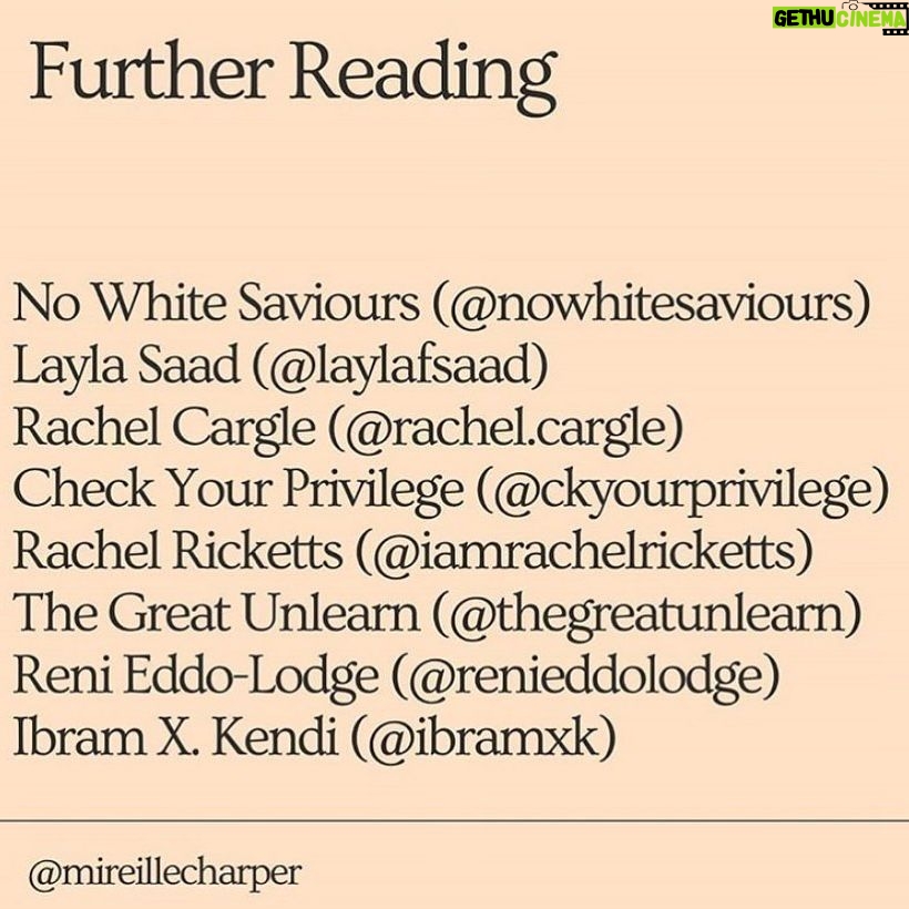 Sarah Levy Instagram - I found this extremely helpful. There is so much information out there on how to help and it can be difficult to figure out a plan of attack. Be supportive, stay loud, donate if and when you can. Demand change. I am here to fight the fight.