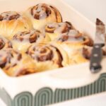 Sarah Levy Instagram - I had multiple buns in the oven for this @greatjones Great Ones feature 😉 Shout out to @bromabakery for this insane chocolate cinnamon bun recipe 📸 @bradleymeinz