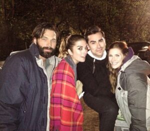 Sarah Levy Instagram - This night was very, very cold. 10 years flies.
