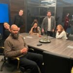Sarah Levy Instagram - We truly had the best time together making this season. It was very cold and very dark but we laughed a lot, wore a lot of winter coats and are so grateful to all our fans for supporting us! Don’t miss the season 2 finale of SurrealEstate tonight at 10pm 💪🏻 @syfy @ctvscifi @blueicepictures