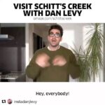 Sarah Levy Instagram - Want to join Daniel in Schitt’s Creek? (Yes, I call him Daniel.) Thanks to @omaze you could win a trip to NYC to hang with him at the Schitt’s Creek pop-up! It’s all to support the incredible work of FSHD Society, an organization helping to bring awareness to one of the most prevalent forms of muscular dystrophy. It’s an organization extremely close to our family’s hearts ❤️ Head to http://omaze.com/schittscreek to enter. #omaze #VisitSchittsCreek #PopTV @fshsociety