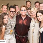 Sarah Levy Instagram - It’s all just too much. An exceptional, emotional night thanks to you, @eltonjohn 👑