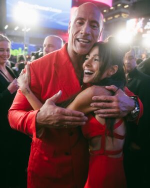 Sarah Shahi Instagram - Not sure where to start, but thank you God. And @versace . ❤️⚡️. 
What a journey. ( and Black Adam and I twinning)