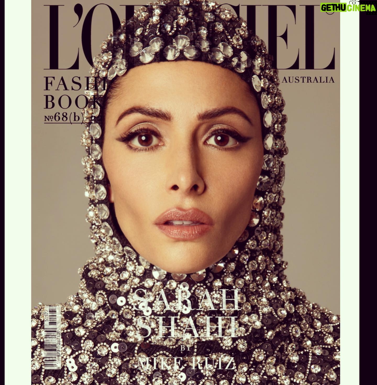 Sarah Shahi Instagram - Many thank you’s @lofficielau Everyone knows how special Australia is to me ❤️🐨