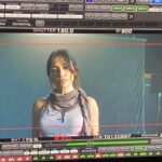 Sarah Shahi Instagram - Day 1. Camera test.. This movie was 20 years of falling and getting back up, following my gut even if others didn’t agree, over a decade of missed firsts’ with my babies. And what I got- was not just a DC movie. I got a family. DJ, mo, Pierce, Q, Noah, Bodhi, Marwan, Aldis, Jaume, Hiram, Scott, Beau, Dany- your friendship and love towards my kids and me is everything. I’ve learned from you all. I’m forever a student in your presence. and Marwan- thx for convincing me I wasn’t gonna die doing the stunt lol. Jaume, beau, DJ- you’re willingness to collab, create a safe space for actors, hear an idea is EVERYTHING, This ride, is so much more meaningful, because it is with you. Happy opening weekend. 🍻 Always, Your Adriana.