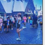 Sarah Shahi Instagram - We beat Bowzer, escaped the clutches of kong, chased off a T-rex, and lived to tell the tale. Thx for an awesome day for my littles and me @unistudios ❤️