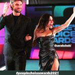 Sarah Shahi Instagram - Thank you @peopleschoice 🤎