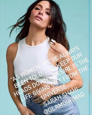 Sarah Shahi Instagram - To say my heart is tickled at the response this essay is getting, is an understatement. Link in bio. I’m humbled by the outpour of messages you’ve sent saying how much you feel seen by this. I’m a big believer in looking for the positive in everything, and what good are the mistakes we’ve made, if we don’t share the lessons we’ve learned. Thank you @glamourmag and Natasha, for all the encouragement and guidance. I’m so very grateful for this opportunity. And to all you ladies out there- keep puttin one foot in front of the other. You may not know where you’re goin, but you’ll know when you’ve arrived. Here’s to the 📕…