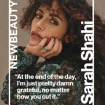 Sarah Shahi Instagram - @newbeauty Thank you 💙