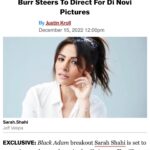 Sarah Shahi Instagram - a dream come true. Hard work works Only 375 days til next Christmas, let the magic begin. Eternally grateful to my soul -elf mate @ilariaurbinati ily.