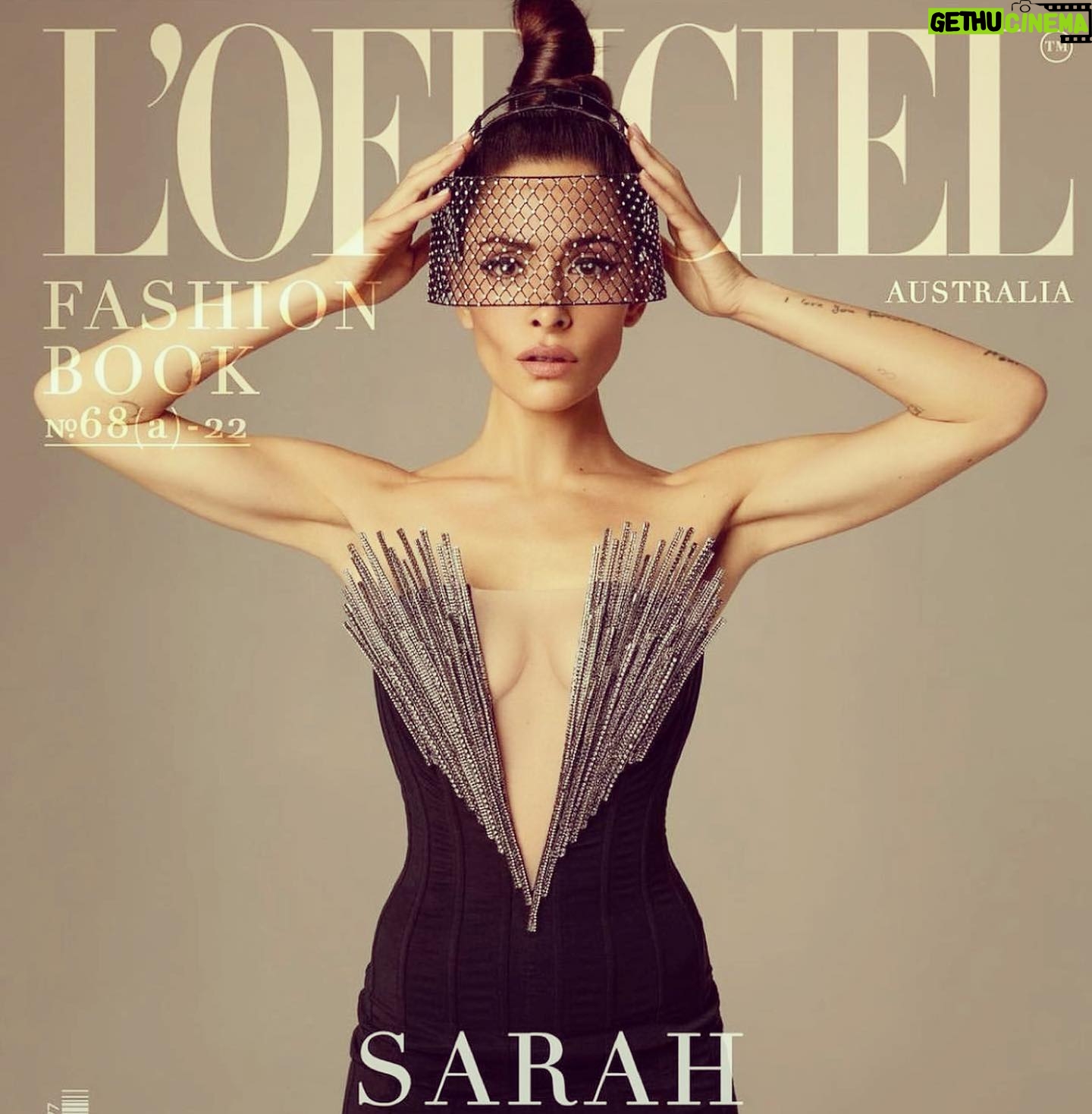 Sarah Shahi Instagram - Many thank you’s @lofficielau Everyone knows how special Australia is to me ❤️🐨
