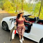 Saru Maini Instagram - Sometimes,you have to stop thinking so much and just go where your heart takes you❤️ . . . #wanderer #sunkissed #spring #happiness #wanderlust #potd #ootd #solitude #grateful #scenic #blessed #stylish #fashion #trip #breaktime