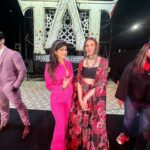 Saru Maini Instagram – Last evening attended the crazy launch of #TAJonZEE5 #TAJDividedByBlood #ZEE5 

@zee5 @aditiraohydari @taahashah