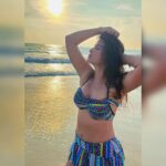 Saru Maini Instagram – “Living the beach life to the fullest! 🌅 🌊” #vacationvibes #beachlife #beachvibes #instalike #instamood #sunset #beautiful