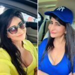 Saru Maini Instagram – Left Green or Right Blue??? #poll #lotd #ootd #weekendvibes #fyp