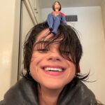 Sasha Calle Instagram - There’s a @barbie that looks like me.. I don’t know how to act. I’ve been taking her everywhere.. flying around and imagining laser eyes haha. Abrazos enormes. Todavía no me la creo. x