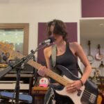 Sasha Calle Instagram - first time playin bass. I love her. here’s a lil improv x