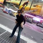 Sasha Calle Instagram - TIMES SQUARE?!!! Que locura. x