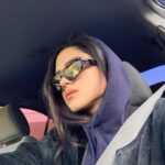 Sasha Calle Instagram - I’ve been working a lot. on music, the show and personally. here’s a photo of me leaving work. a lil tired, bucklin up and jammin in my new car (which by the way is my first ever vehicle.. I know) and I’ve got my support system, loved ones and you - to thank for all the flowers that I once dreamt of, that are now slowly flourishing in my life. so grateful. excited. thank you.