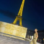 Sasha Calle Instagram – merci @ysl @anthonyvaccarello. beautiful show. abrazos x
