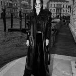 Sasha Calle Instagram – Besos @ysl @anthonyvaccarello. x