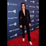 Sasha Calle Instagram - what a wonderful night. love you x @luxurylaw @celine @patrickta @hairbygilbert