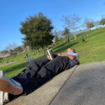 Sasha Calle Instagram - Fred enjoys a day at the park.
