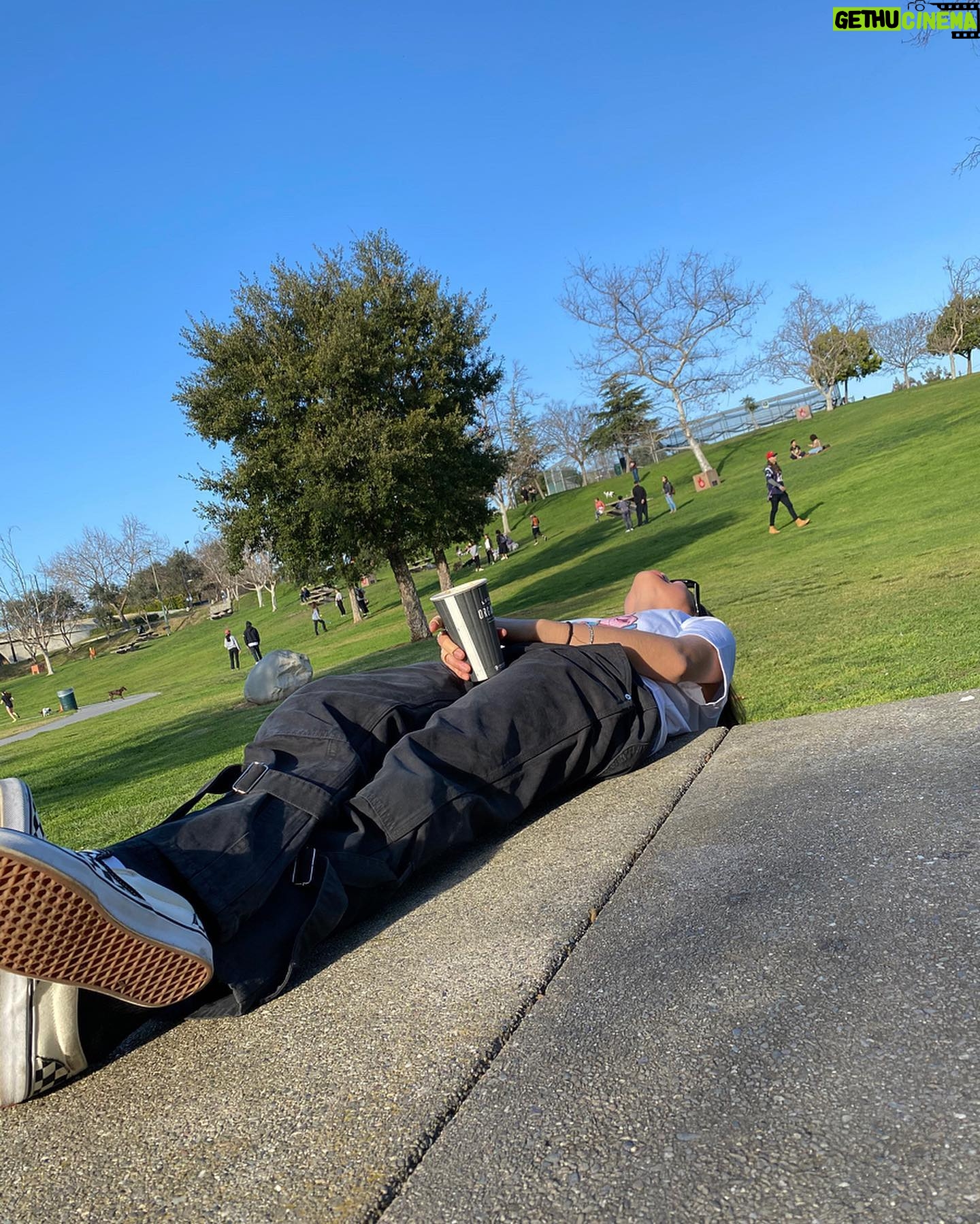 Sasha Calle Instagram - Fred enjoys a day at the park.